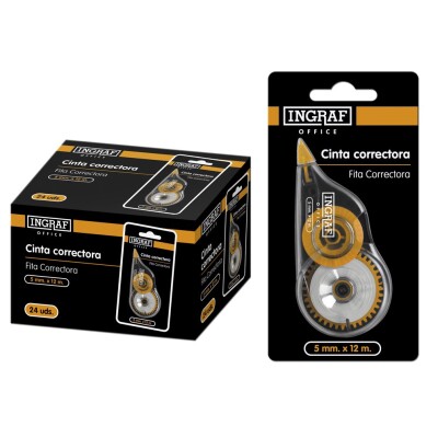 Cinta correctora Office Club 5mmx12m