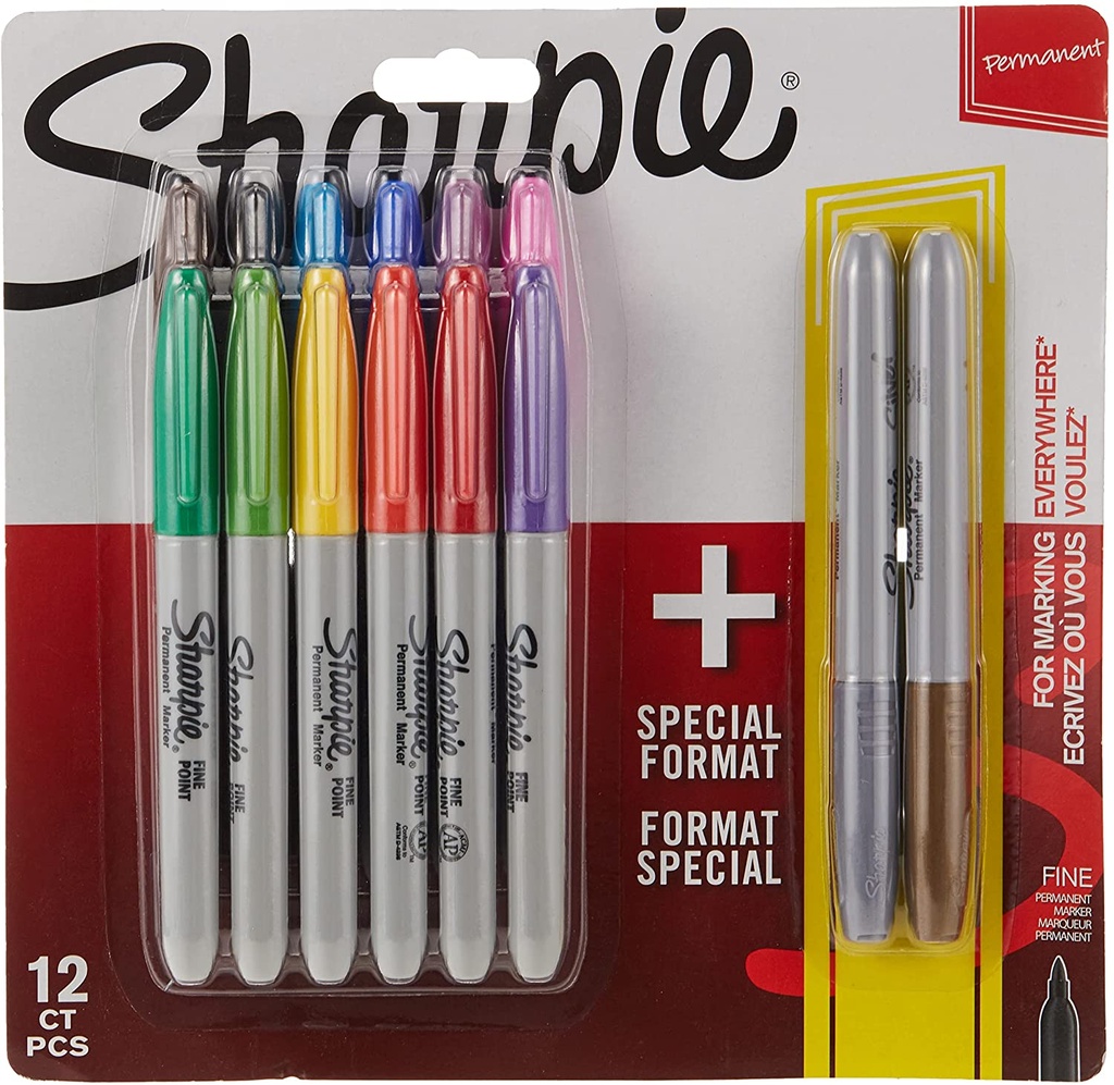 Rotuladores permanentes 14uds Sharpie