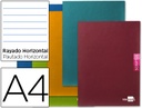 [LA11] LIBRETA A4 HZ 90GR 48H C/MARGEN LIDERPAPEL