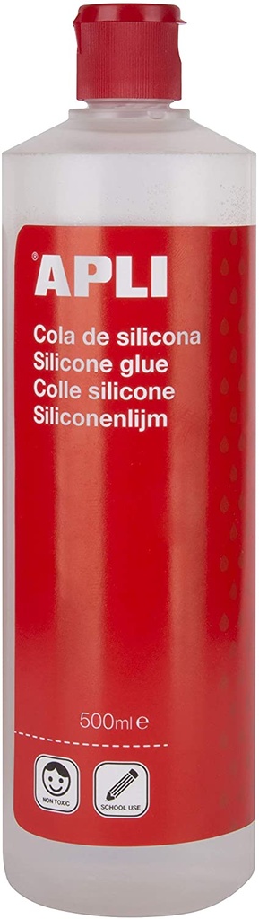Cola de silicona 500ml Apli