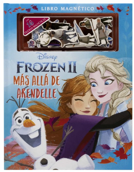 Frozen 2. más allá de arendelle. libro magnetico