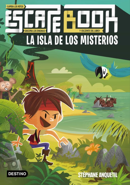 Escape book. la isla de los misterios