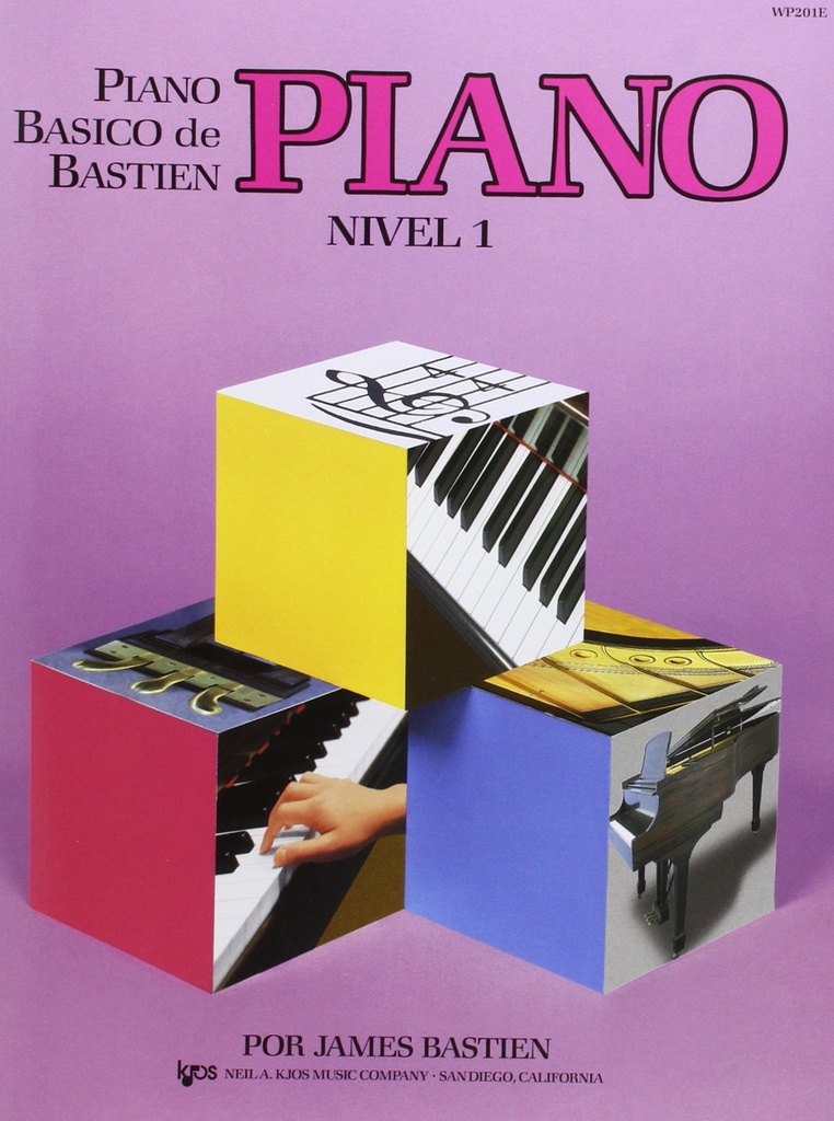 Piano: nivel 1 (Piano basico de bastien)