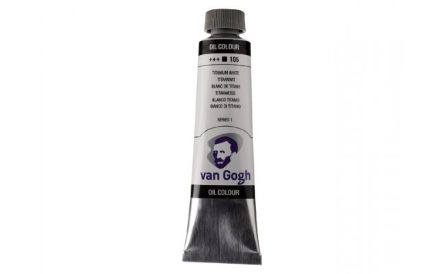 PINTURA OLEO VAN GOGH 40ML BLANCO TITANIO