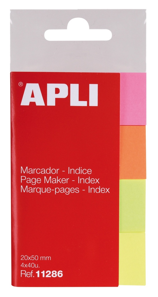 INDICE 20X50 160H. FLUOR PAPEL APLI