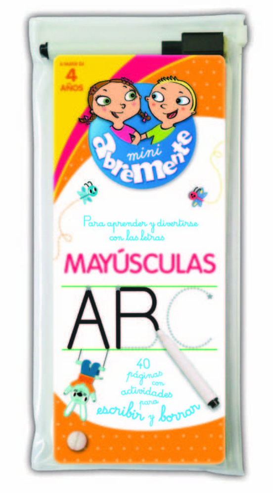 Abremente para escribir y borrar - mayusculas