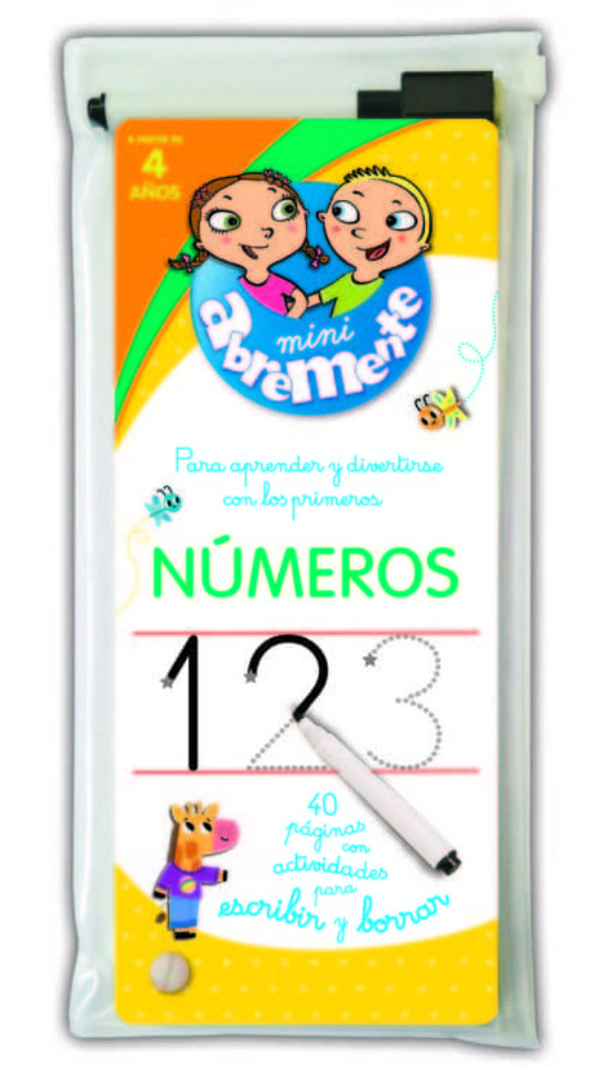 Abremente para escribir y borrar - numeros