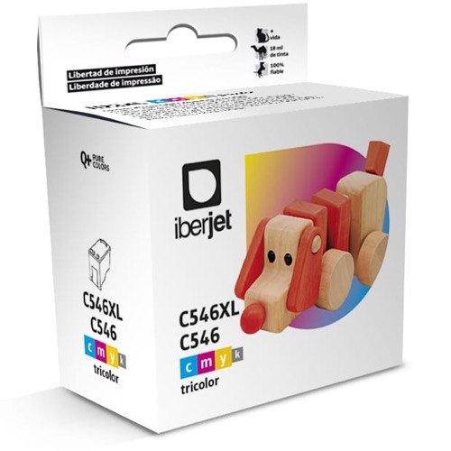 Tinta CL546XL compatible tricolor