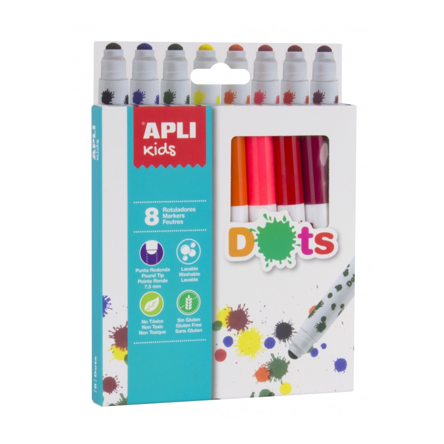 ROTULADORES DOTS 8U APLI