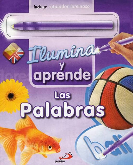 Las palabras (ilumina y aprende)