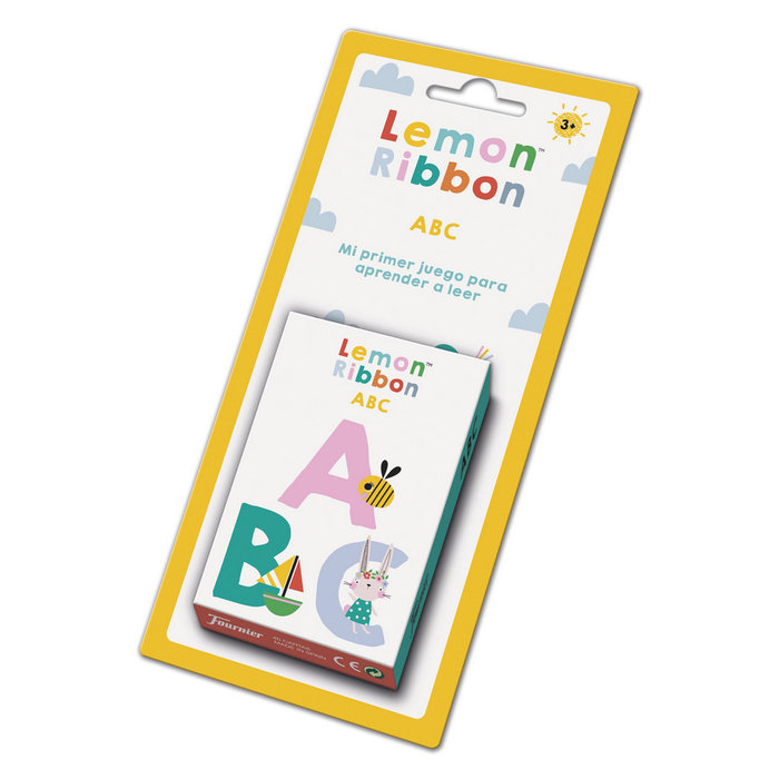 BARAJA EDUCATIVA LEMON RIBBON ABC 3-6 AÑOS