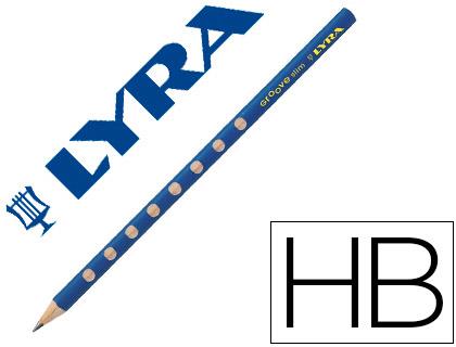 Lápiz HB grafito groove fino diestro y zurdo  Lyra