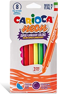 ROTULADOR CARIOCA NEON 8 COLORES SURTIDOS