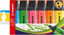 Marcador fluorescente 6uds Boss Stabilo