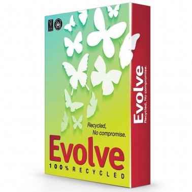 PAPEL A4 80GR 500H RECICLADO BLANCO EVOLVE