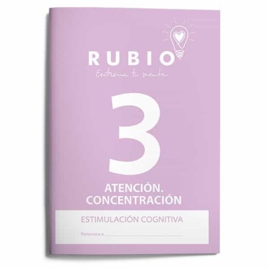 Rubio entrena tu mente 3: atencion. concentracion