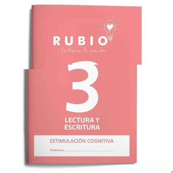 Rubio entrena tu mente 3: lectura y escritura