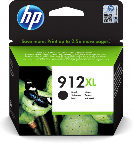 TINTA HP 912XL ORIGINAL 3YL84AE NEGRO