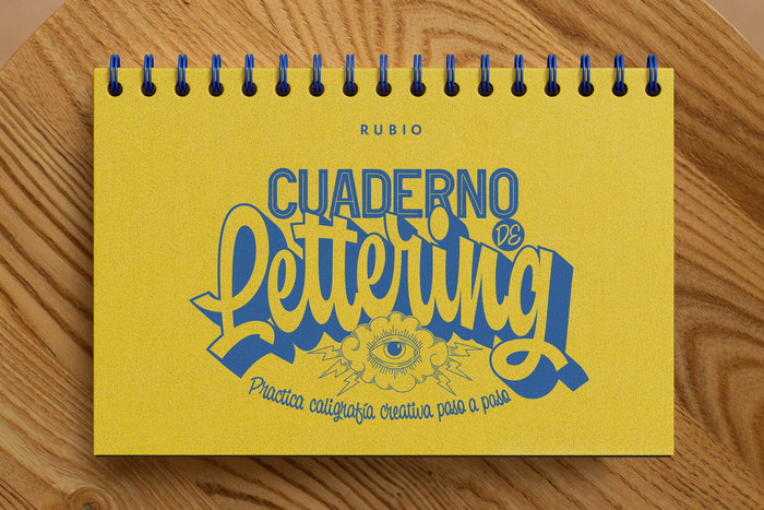 Cuaderno de Lettering Rubio