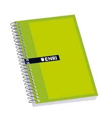 Cuaderno Espiral dcha12º 80h 4x4 Enri