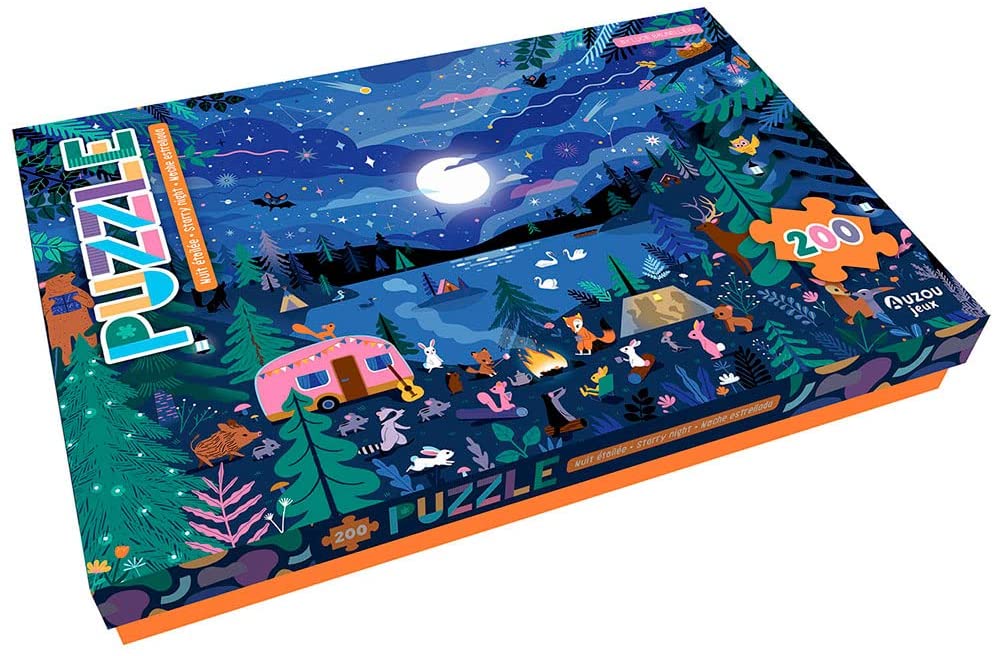 Puzzle noche estrellada 200 piezas