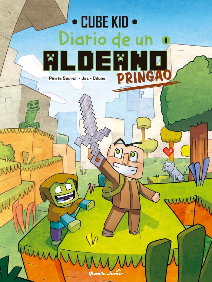 Diario de un aldeano pringao. Cómic 1: Un nuevo guerrero