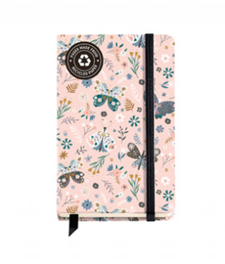 Libreta lisa 90X140mm 100g 100h Butterfly MR