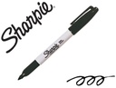 [S0810930] Rotulador permanente punta fina Sharpie (NEGRO)