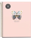 Cuaderno espiral 5X5 A5 80g 120h 2T T/D 4B Microperforado Sweet Butterflies MR