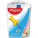 [345011] Push pins 25 uds surtidos Maped