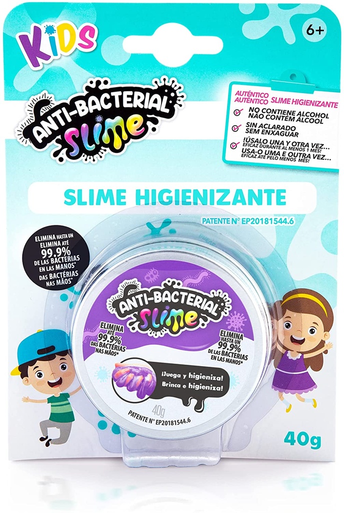 Slime Antibacterias (Color Surtido)