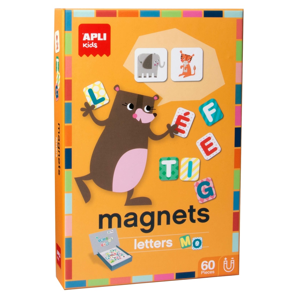 Juego magnético letras Apli +4