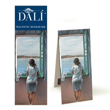Marcapáginas Mujer en la ventana Dali
