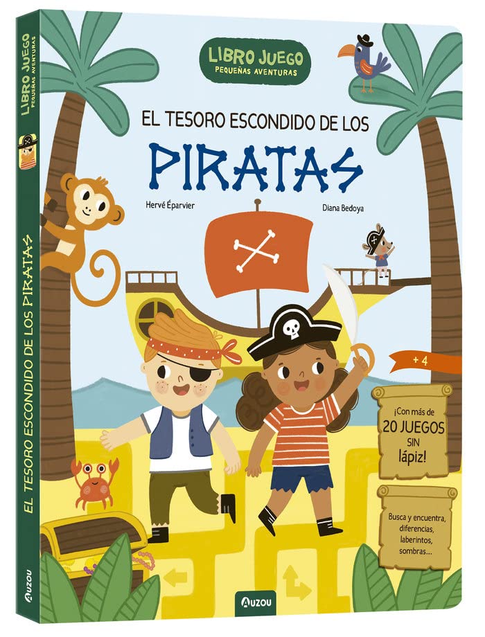 El tesoro escondido de los piratas (Libro juego Pequeñas aventuras)