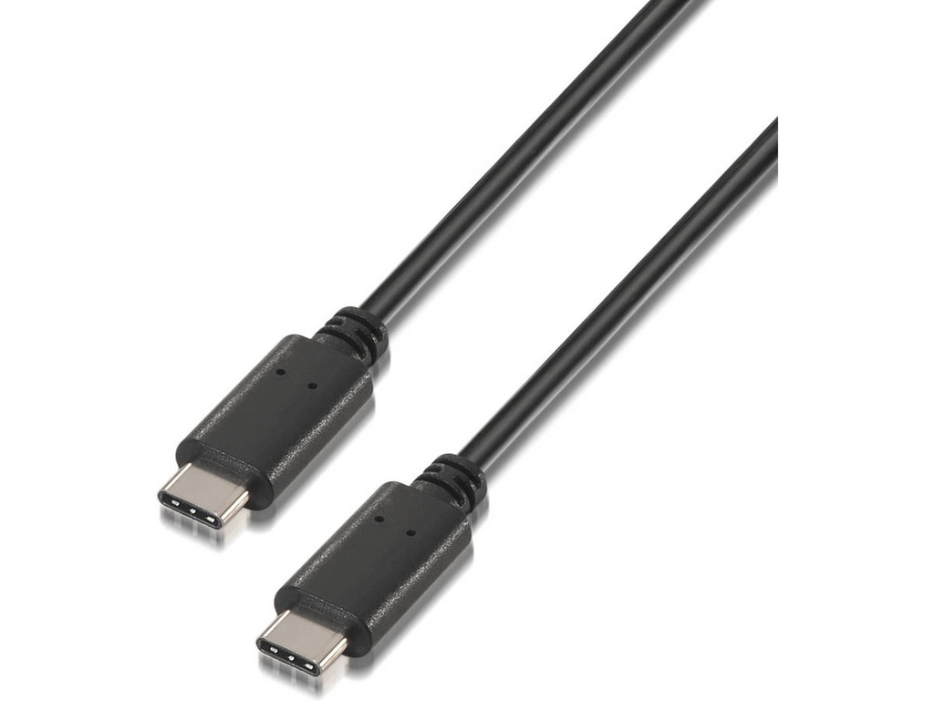 Cable USB 3.1 C-M a 3.1 C-M Tipo C 2.0m Aisens