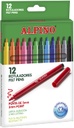 [AR001002N] Rotuladores 12uds Alpino (copia)