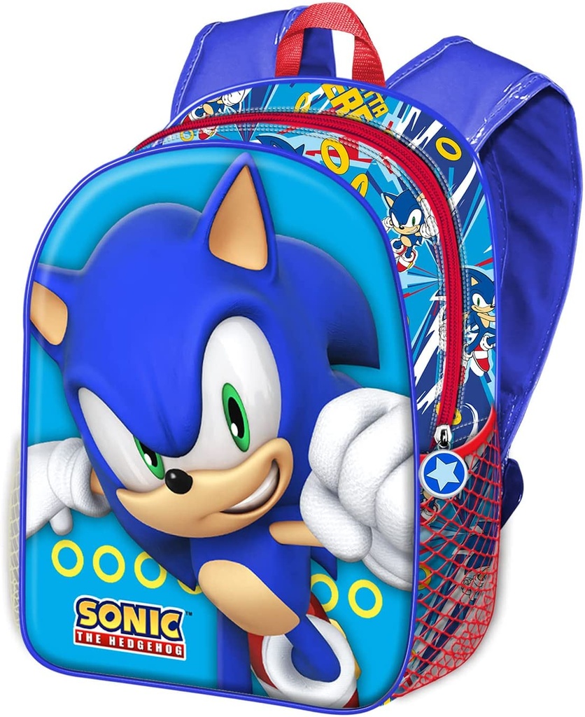 Mochila Basic Sonic Adaptable 31x39x15cm