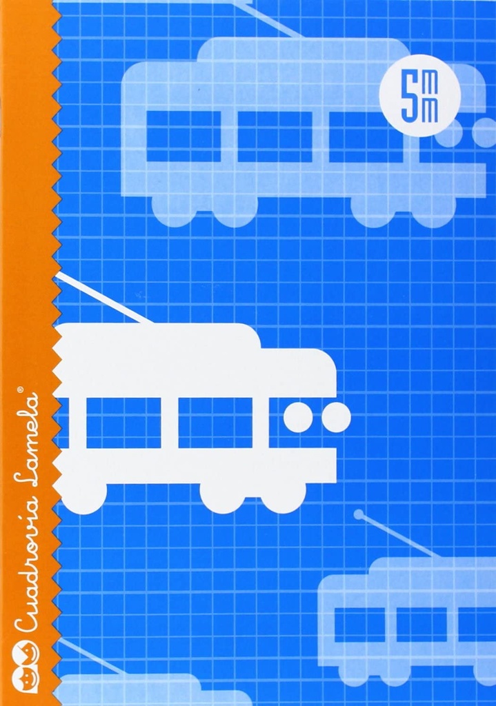 Libreta 4º paisado cuadrovia 70g 16h T/B Lamela