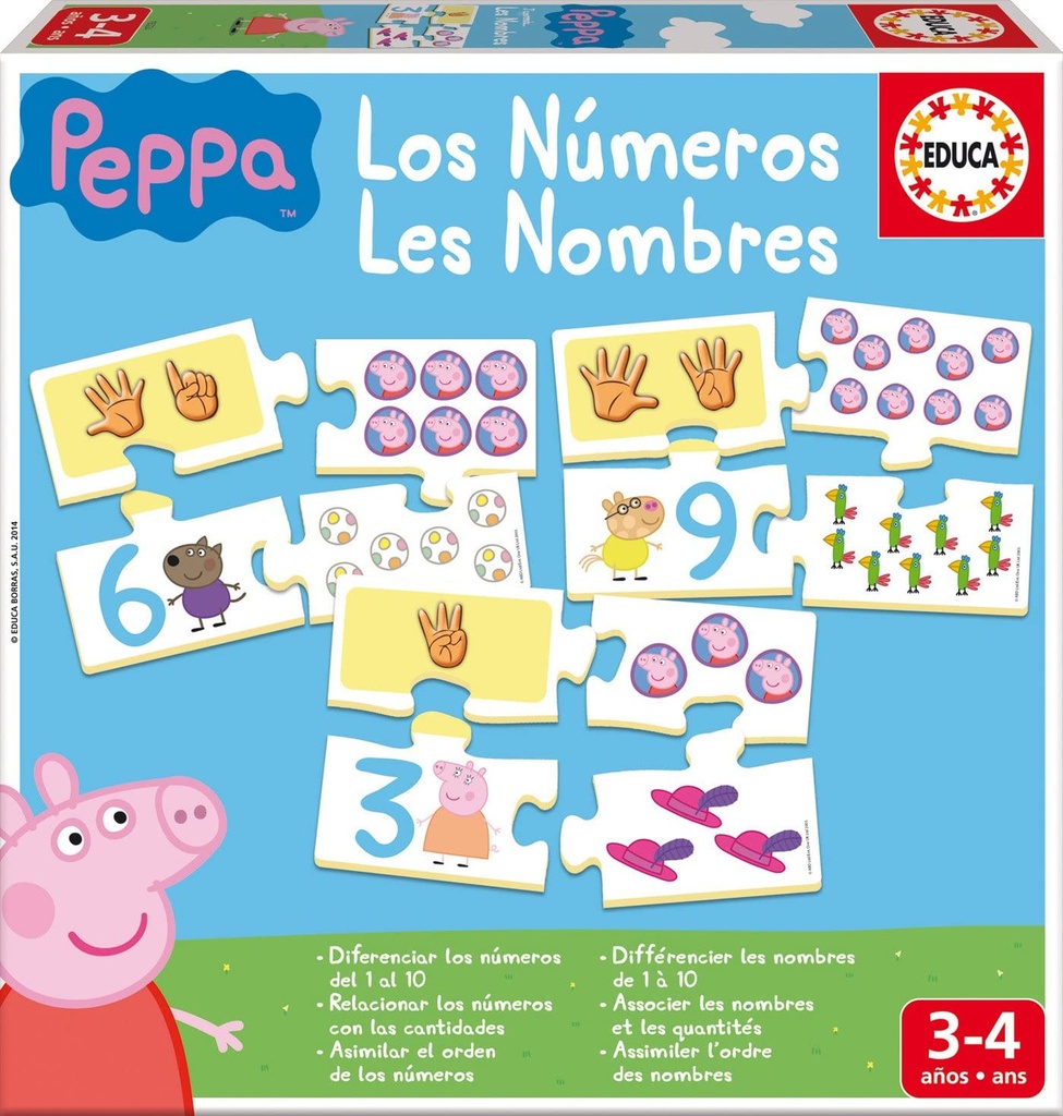 Aprendo Los Números Peppa Pig Educa