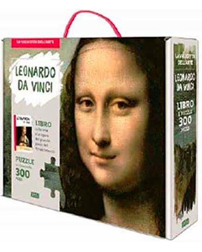 Leonardo La Monna Lisa. Libro Y Puzzle 300 Piezas