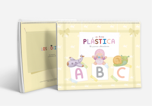 Cuaderno de plástica “ABC Mi primer abecedario”