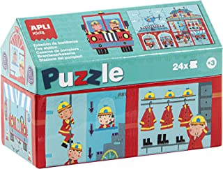Puzzle Casita Bomberos 24 piezas Apli