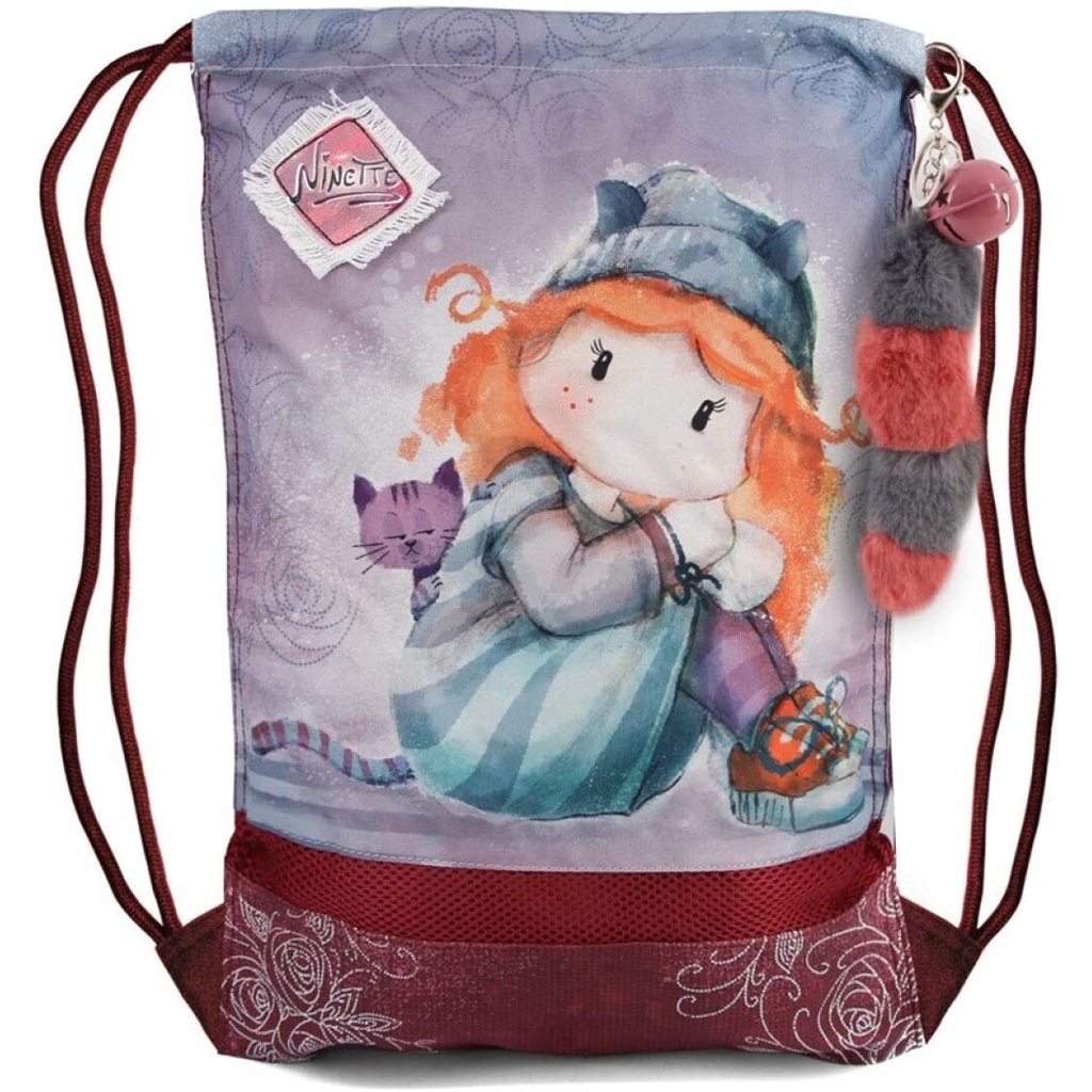 Saco Mochila Ninette Forever 47X34X1Cm.