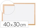 [KF03569] Pizarra blanca 40x30cm madera Q-connect