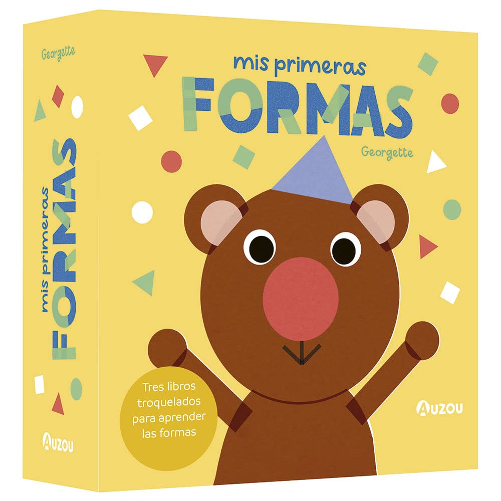 Mis primeras formas. Cofre con tres libros para bebés