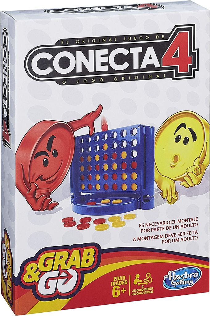 Conecta 4 edición portátil +6