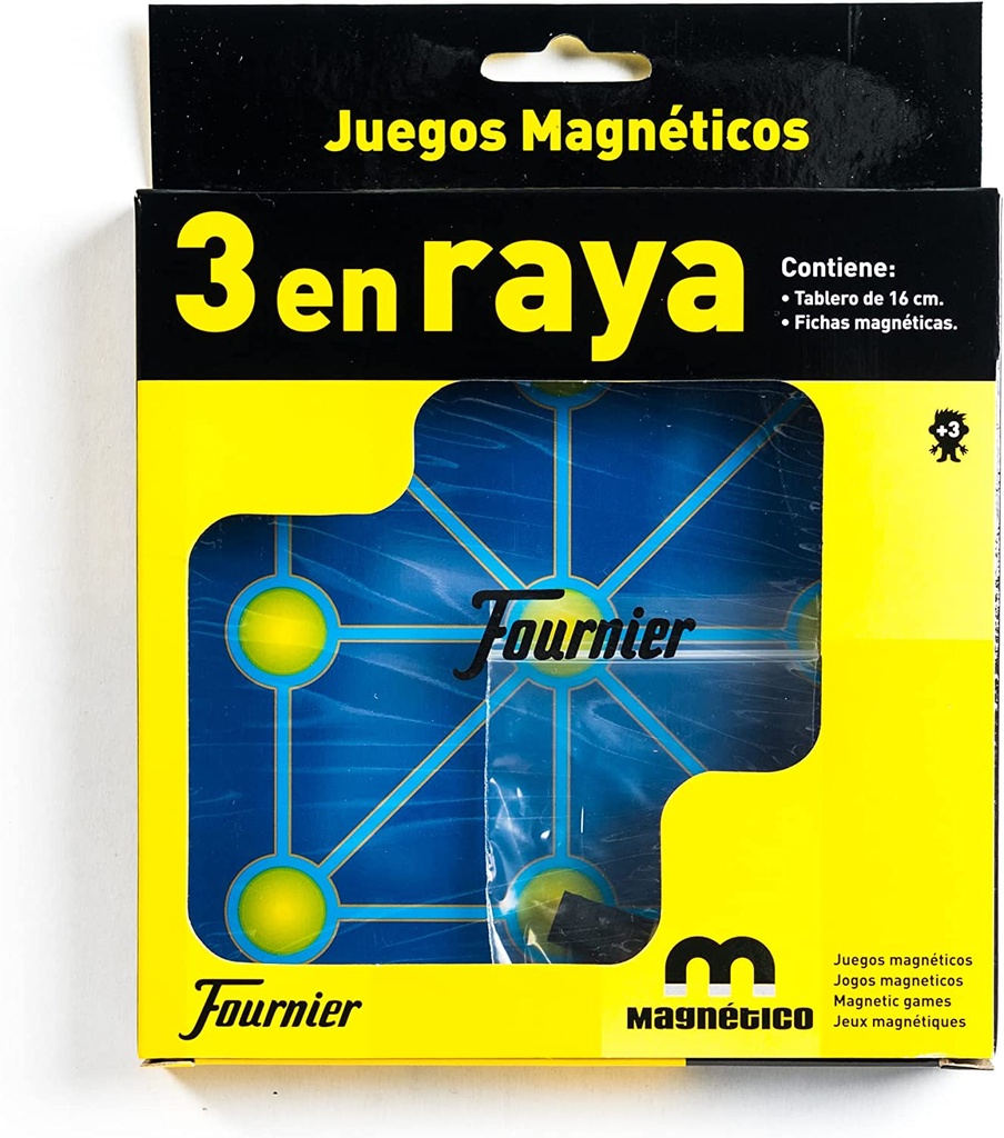 3 en raya magnético