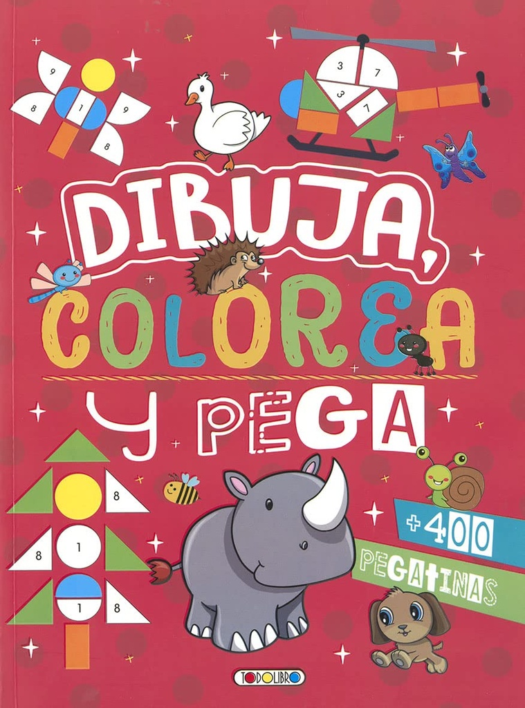 Dibuja, colorea y pega - 3