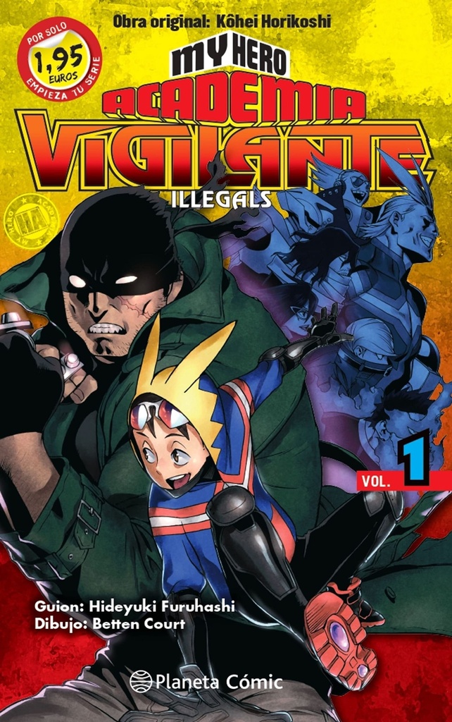 My Hero Academia Vigilante Illegals nº 01