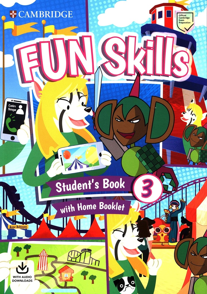 Fun Skills Level 3 Student's Book with Home Booklet and Downloadable Audio